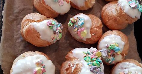 Lucky Charm Marshmallow Topped Cream Puffs Imgur