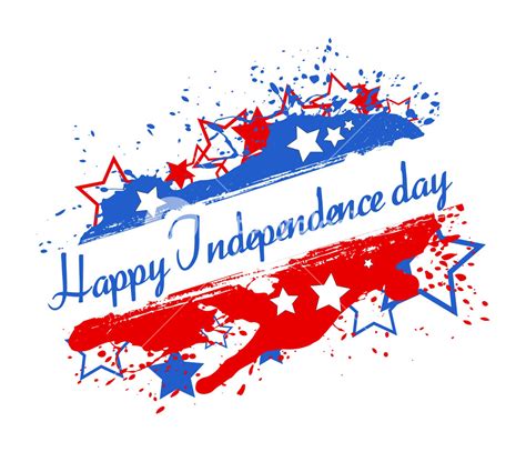 Banner 4th Of July Vector Theme Design Royalty-Free Stock Image