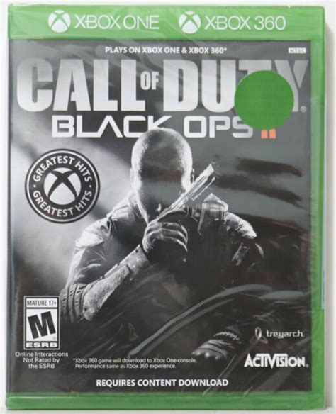 Call Of Duty Black Ops Ii 2 Microsoft Xbox 360one 2012 New Rare