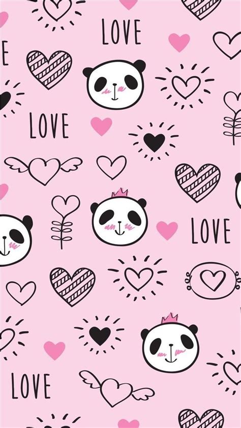 Cute Wallpaper 💞💞 Panda Wallpapers Cute Panda Wallpaper Panda