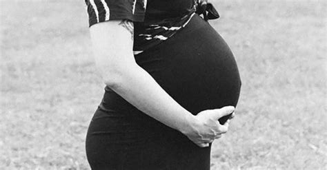 40 Weeks Pregnant Belly Boy
