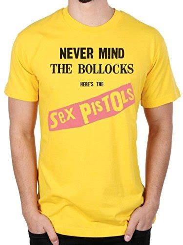 Camiseta Oficial Sex Pistols Never Mind The Bollocks Álbum O Meses
