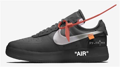 Off White Nike Air Force 1 Low Black Ao4606 001 Sneaker Bar Detroit