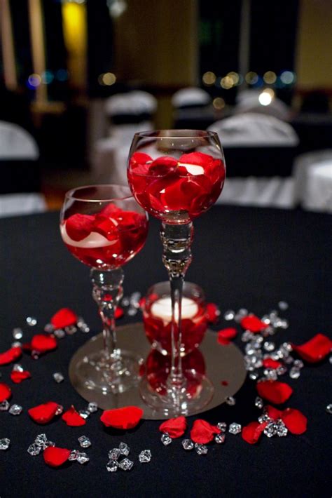 Red And And Wedding Centerpiece Decorations Ideas Wohh Wedding