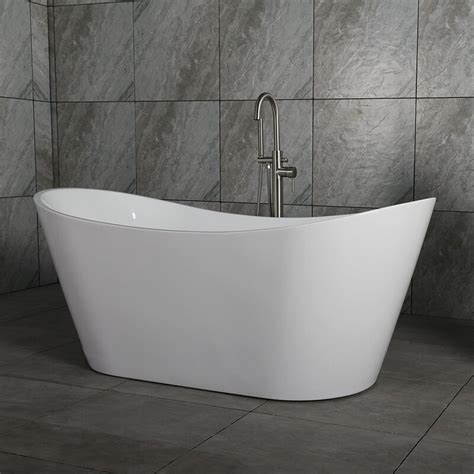 1024 x 769 jpeg 67 кб. 67" x 32" Freestanding Soaking Bathtub & Reviews | AllModern