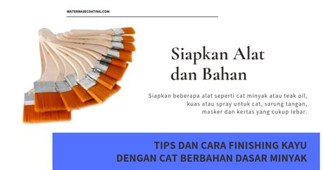 Pada dasarnya cat minyak memakai bahan yang mampu merekatkan partikel warna dengan baik pada dinding dan media lainnya. Tips Dan Cara Finishing Kayu Dengan Cat Berbahan Dasar ...