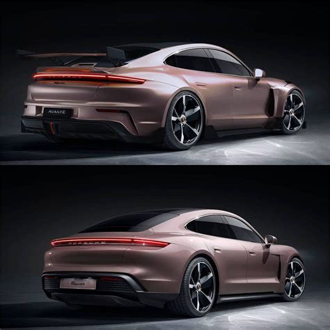 Porsche Taycan Custom Body Kit By Avante Design House Buy With Delivery