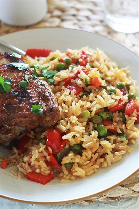 Riz au poulet et légumes à la cocotte ou au four