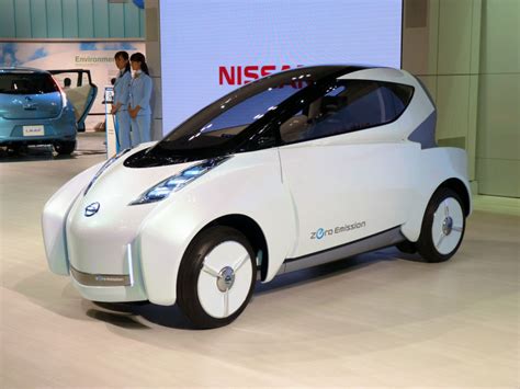 Nissan Showed A Two Seater Electric Vehicle