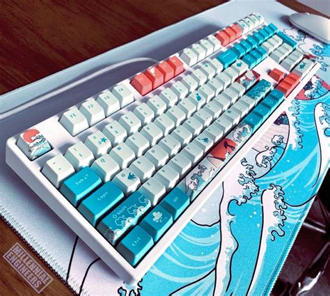 With This Nippon Wave Keyset And Mouse Pad You Will Literally Be
