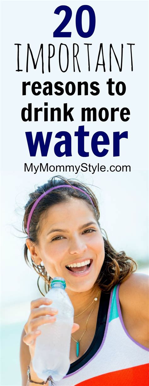 20 Important Reasons To Drink More Water Health And Fitness Magazine