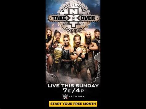 Wrestling Review Nxt Takeover Portland Youtube