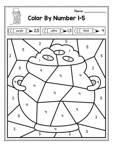 Free St Patrick S Day Worksheets For Preschoolers My Nerdy Teacher