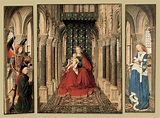 1-2-4 Le Triptyque de Dresde (1437) - - avec la Madone Van Eyck ...
