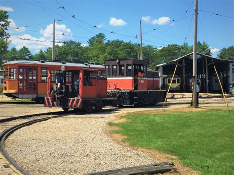 Providence and Worcester locomotive 150 - Seashore Trolley Museum