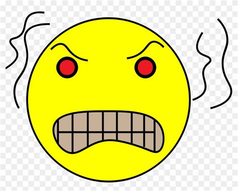 Angry Emoji Clipart Cranky Angry Face Clipart Hd Png Download