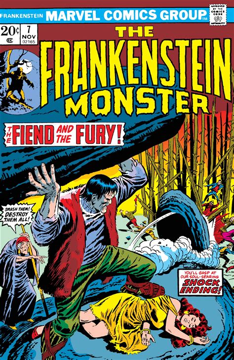 Frankenstein 1973 7 Comic Issues Marvel