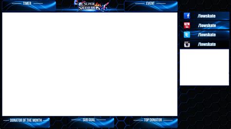 Stream Overlay Smash 4 Request By Xlustrous On Deviantart