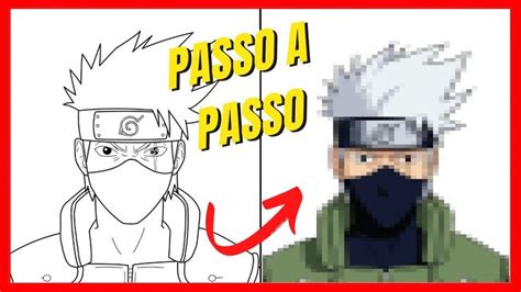 Como Desenhar O Kakashi Passo A Passo Facil How To Draw Kakashi Easy Step By Step Anime