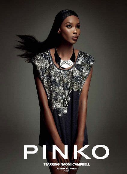 Naomi Campbell Strikes A Pose For The Pinko Fall 2012 Ad Campaign