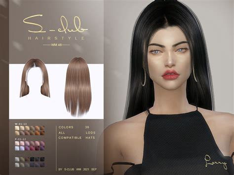 The Sims Resource Chloe Hair