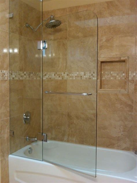 In shower should be large enough to use comfortably and provide an enjoyable experience for all, especially if it's replacing a bathtub. Ideas for Tub Enclosures | Bathroom Shower Enclosures ...