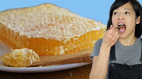 Honeycomb Honey And Beeswax Taste Test The Purest Form Of Honey