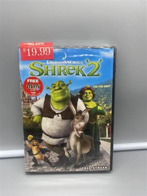 Dreamworks Shrek 2 2004 Dvd Full Screen Brand New And Sealed Dvd