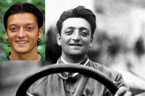 Many believe it is true because both have a touch of finesse to their chosen career. Is Arsenal FC's Mesut Özil IMMORTAL? Star looks exactly like Enzo Ferrari | Daily Star