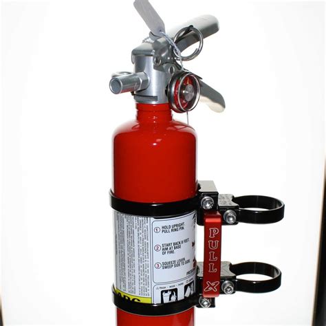 Quick Release Fire Extinguisher Mount W 25lb Extinguisher Axia Alloys