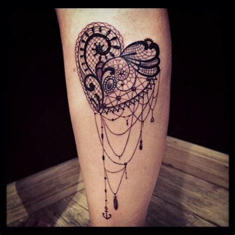 30 Lace Tattoo Designs For Women For Creative Juice