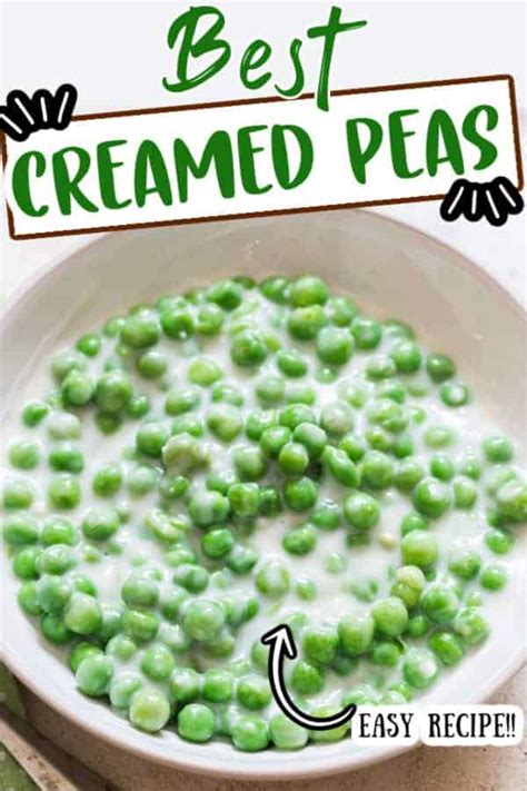 Old Fashioned Creamed Peas Recipe Curry Trail