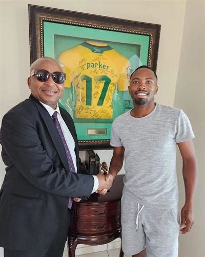 Kenny Kunene Gayton Mckenzie Check Up On Bernard Parker Soccer Laduma