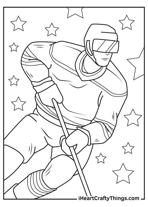 Nhl Coloring Pages Updated 2021