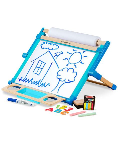 Melissa And Doug Melissa And Doug Double Sided Magnetic Tabletop Easel