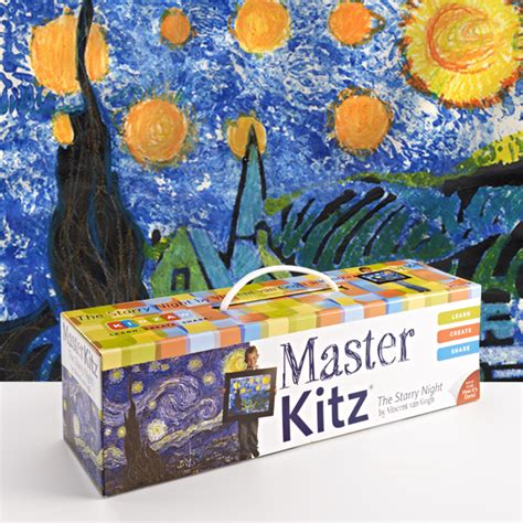 Master Kitz Starry Night By Vangogh — Adventure Hobbies And Toys