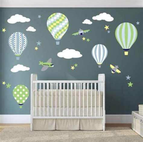 44 Cute And Adorable Wall Sticker For Babys Room Baby Room Wall