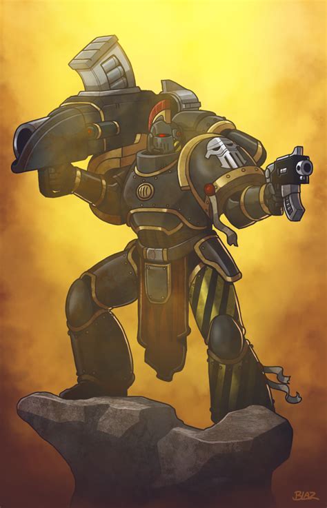 Iron Warriors Devastator By Blazbaros On Deviantart Warhammer Art