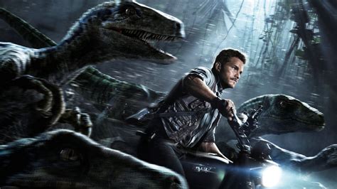 Wallpaper Id 41293 Jurassic World Dinosaurs Best Movies Of 2015 Movie Chris Pratt Owen
