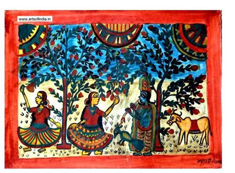 The Vibrant And Expressive Jadupatua Paintings Of Jharkhands Tribal