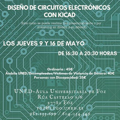Diseño De Circuitos Electrónicos Con Kicad Extensión Universitaria En