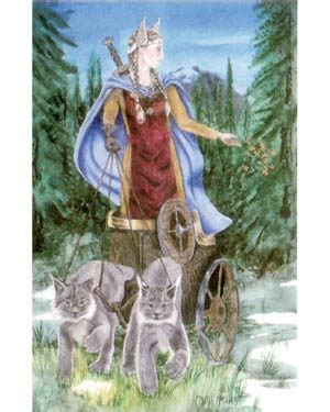 Descriptionfreyja riding with her cats (1874).jpg. Freya and her Cats | Cat Universe: Everything Relating to ...