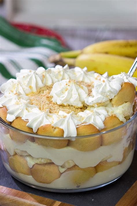 Homemade Southern Banana Pudding Easy Homemade Dessert