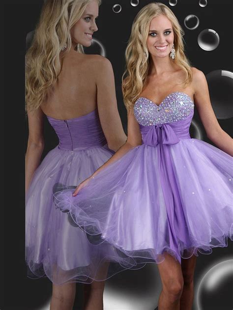 Purple Homecoming Dress Cocktail Dress Prom Lavender Homecoming Dress Purple Prom Dress Short