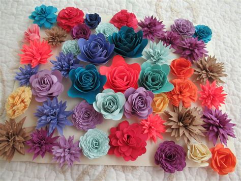 How To Make Rolled Paper Flowers Feltmagnet