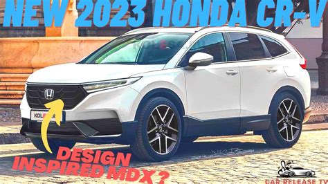 2023 Honda Crv New 2023 Honda Cr V Redesign First Look Exterior