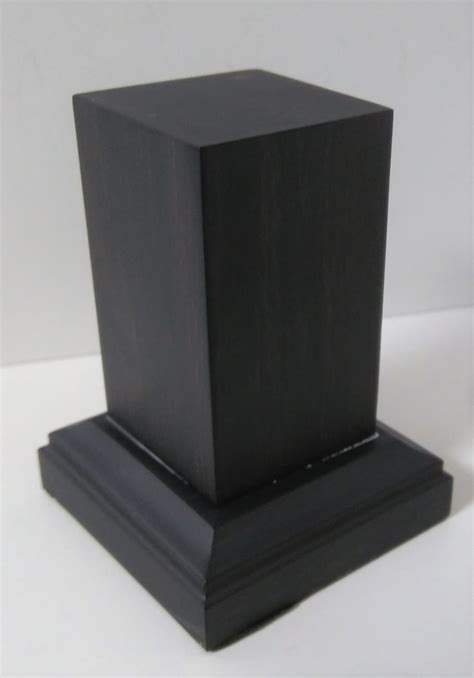Wooden Base 65mm Square 30x30mm Ebony Wood Woodenbases For Modeling