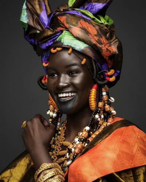 Senegalese Model Khoudia Diop Serves Melanin Goddess Vibes As She