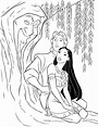 Pocahontas coloring pages for kids - Pocahontas Kids Coloring Pages