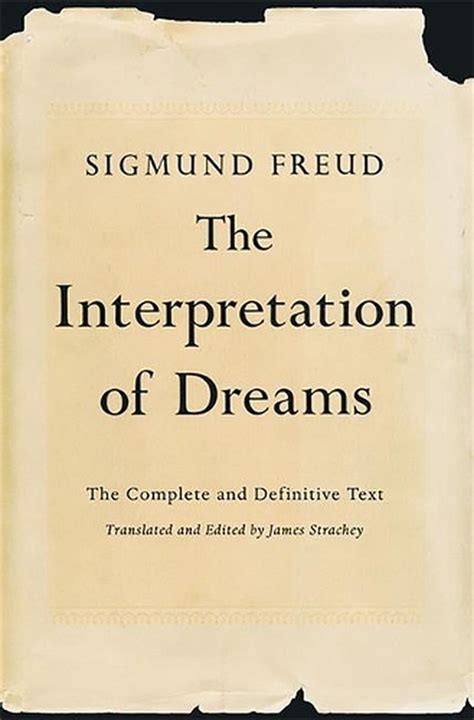The Interpretation Of Dreams By Sigmund Freud Paperback 9780465019779